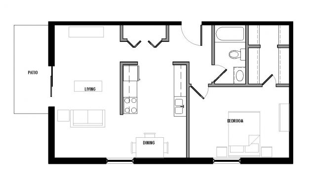 Type “G1″ Floor Plan